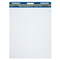 Easel Pad, Self-Adhesive, White, Unruled 27" x 34", 25 Sheets
